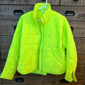 Free People FP Movement Puffer Jacket (Highlighter)